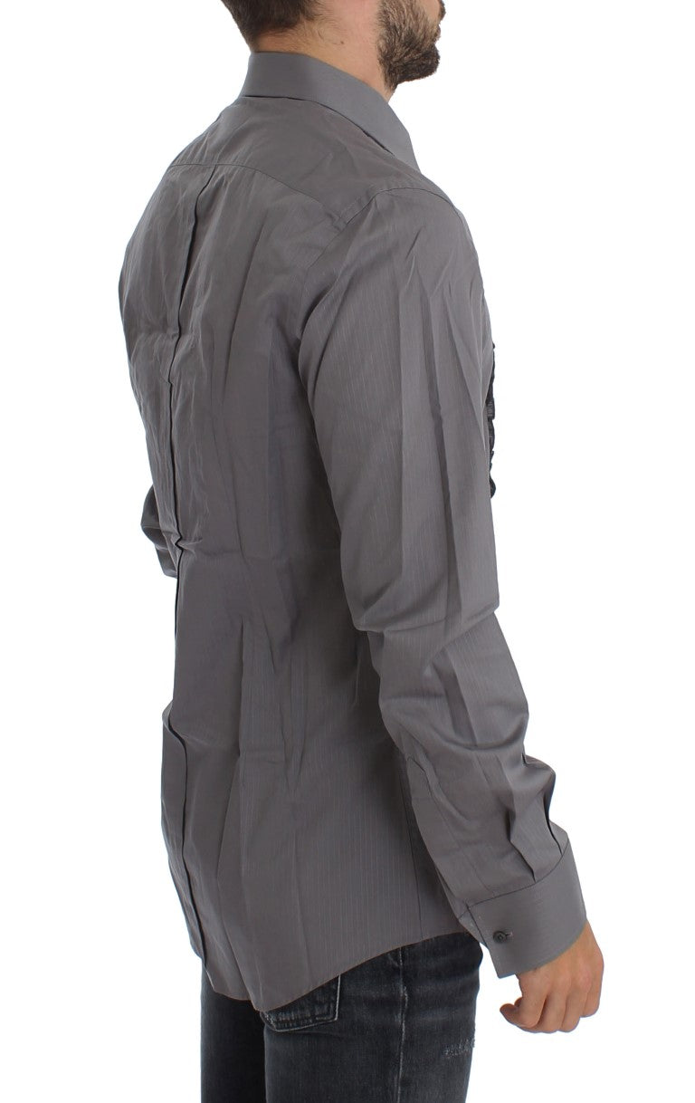 Dolce & Gabbana Elegant Slim Fit Cotton Shirt